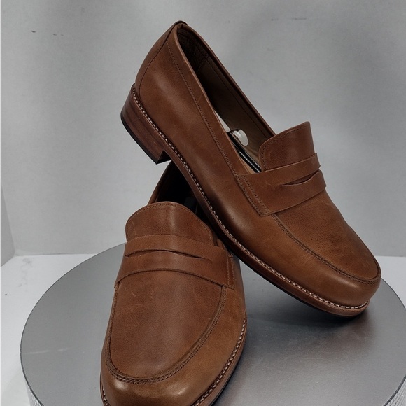 Adelante Classic Brown Leather Loafers size 9.5 brand new w/out box and tags main image 5